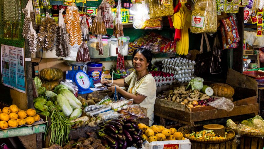 une commerçante de Romblon