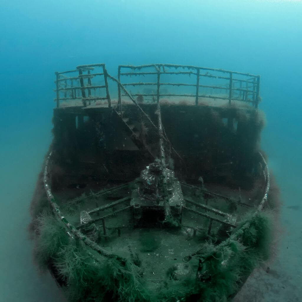 L'épave du MV Karwela au large de Gozo est explorable en apnée lors d'un séjour freediving