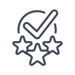 une étoile validée pour symboliser les 10 ans d'expérience de OMniblue Freedive pour l'organisation de stage apnée aux pHilippines